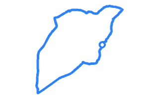 Route shape for Route 9 at Castle Douglas DTC