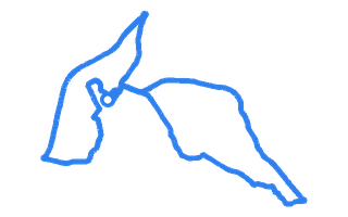 Route shape for Route 11 at Castle Douglas DTC