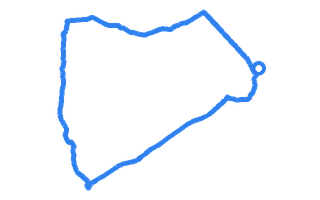 Route shape for Route 14 at Castle Douglas DTC