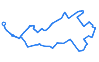 Route shape for Route 5 at Chadderton (Oldham) DTC