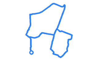 Route shape for Route 10 at Chadderton (Oldham) DTC