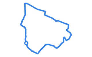 Route shape for Route 13 at Chadderton (Oldham) DTC