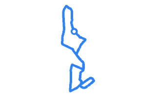 Route shape for Route 15 (NEW) at Chadderton (Oldham) DTC