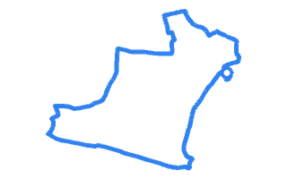 Route shape for Route 1 (NEW) at Chelmsford DTC (The County Hotel)