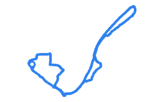 Route shape for Route 7 (NEW) at Chelmsford DTC (The County Hotel)