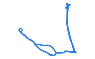 Route shape for Route 11 (NEW) at Chelmsford DTC (The County Hotel)