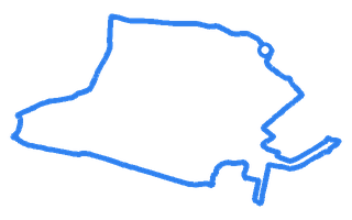 Route shape for Route 13 (NEW) at Chelmsford DTC (The County Hotel)