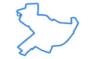 Route shape for Route 15 (NEW) at Chelmsford DTC (The County Hotel)