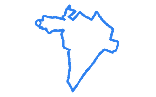 Route shape for Route 2 at Chelmsford (Hanbury Road) DTC