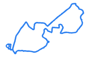 Route shape for Route 7 at Chelmsford (Hanbury Road) DTC