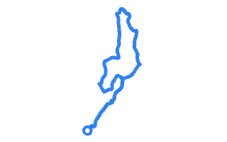 Route shape for Route 8 at Chelmsford (Hanbury Road) DTC