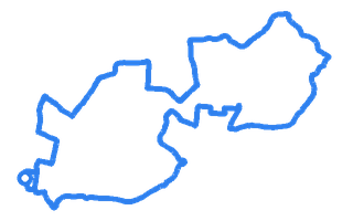 Route shape for Route 13 at Chelmsford (Hanbury Road) DTC