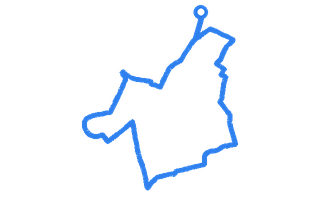 Route shape for Route 18 (NEW) at Cheltenham DTC