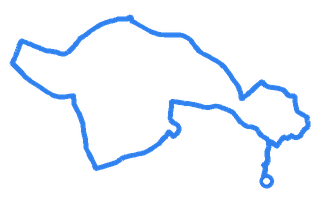 Route shape for Route 14 (NEW) at Chertsey DTC
