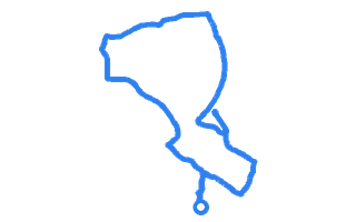 Route shape for Route 15 (NEW) at Chertsey DTC