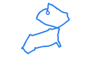 Route shape for Route 20 (NEW) at Chertsey DTC