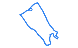 Route shape for Route 3 at Chester DTC