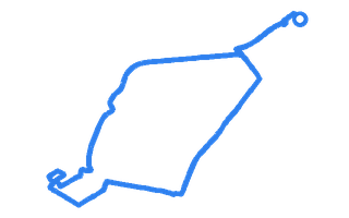 Route shape for Route 5 at Chester DTC
