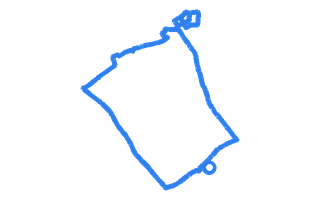 Route shape for Route 10 at Chester DTC