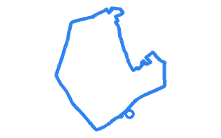Route shape for Route 11 at Chester DTC