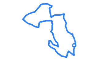 Route shape for Route 2 at Chesterfield DTC
