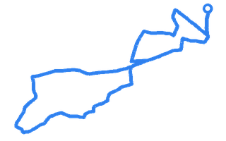 Route shape for Route 3 at Chesterfield DTC
