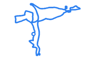 Route shape for Route 8 at Chesterfield DTC