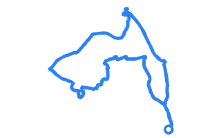 Route shape for Route 12 at Chesterfield DTC