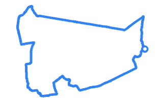 Route shape for Route 2 at Chichester DTC