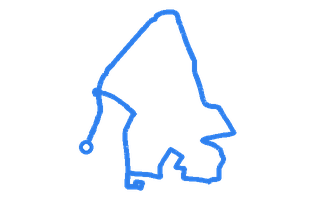 Route shape for Route 5 at Chippenham DTC