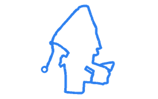 Route shape for Route 9 at Chippenham DTC