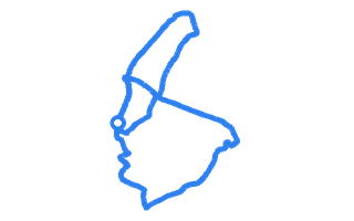 Route shape for Route 11 (NEW) at Chippenham DTC