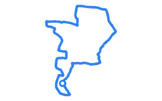 Route shape for Route 2 at Clacton-on-Sea DTC