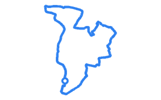 Route shape for Route 6 at Clacton-on-Sea DTC