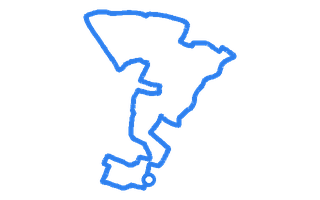 Route shape for Route 11 at Clacton-on-Sea DTC