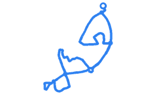 Route shape for Route 6 at Coleraine DTC