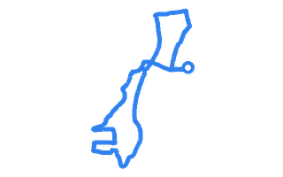 Route shape for Route 3 at Coventry DTC