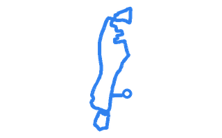Route shape for Route 7 at Coventry DTC