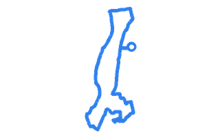 Route shape for Route 8 at Coventry DTC