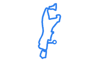Route shape for Route 11 at Coventry DTC