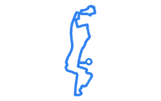 Route shape for Route 13 at Coventry DTC