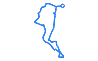 Route shape for Route 17 (NEW) at Coventry DTC