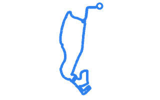 Route shape for Route 19 (NEW) at Coventry DTC