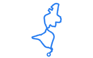 Route shape for Route 19 (NEW) at Crawley DTC