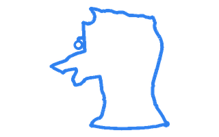 Route shape for Route 5 at Crewe DTC