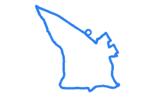Route shape for Route 3 at Croydon DTC