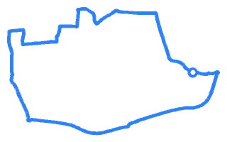 Route shape for Route 3 at Darlington DTC