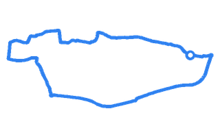 Route shape for Route 4 at Darlington DTC