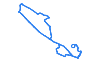 Route shape for Route 3 at Derby (Alvaston) DTC