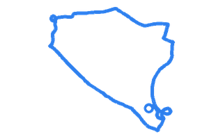 Route shape for Route 5 at Derby (Alvaston) DTC